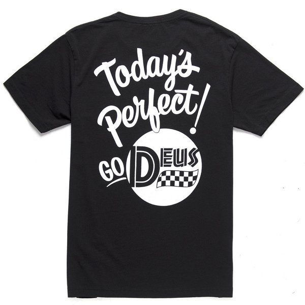 DEUS EX MACHINA Shirt - "Today's Perfect Tee" - schwarz