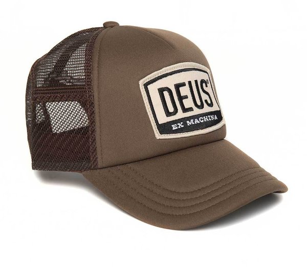 DEUS EX MACHINA Cap - "Moretown Trucker" - braun